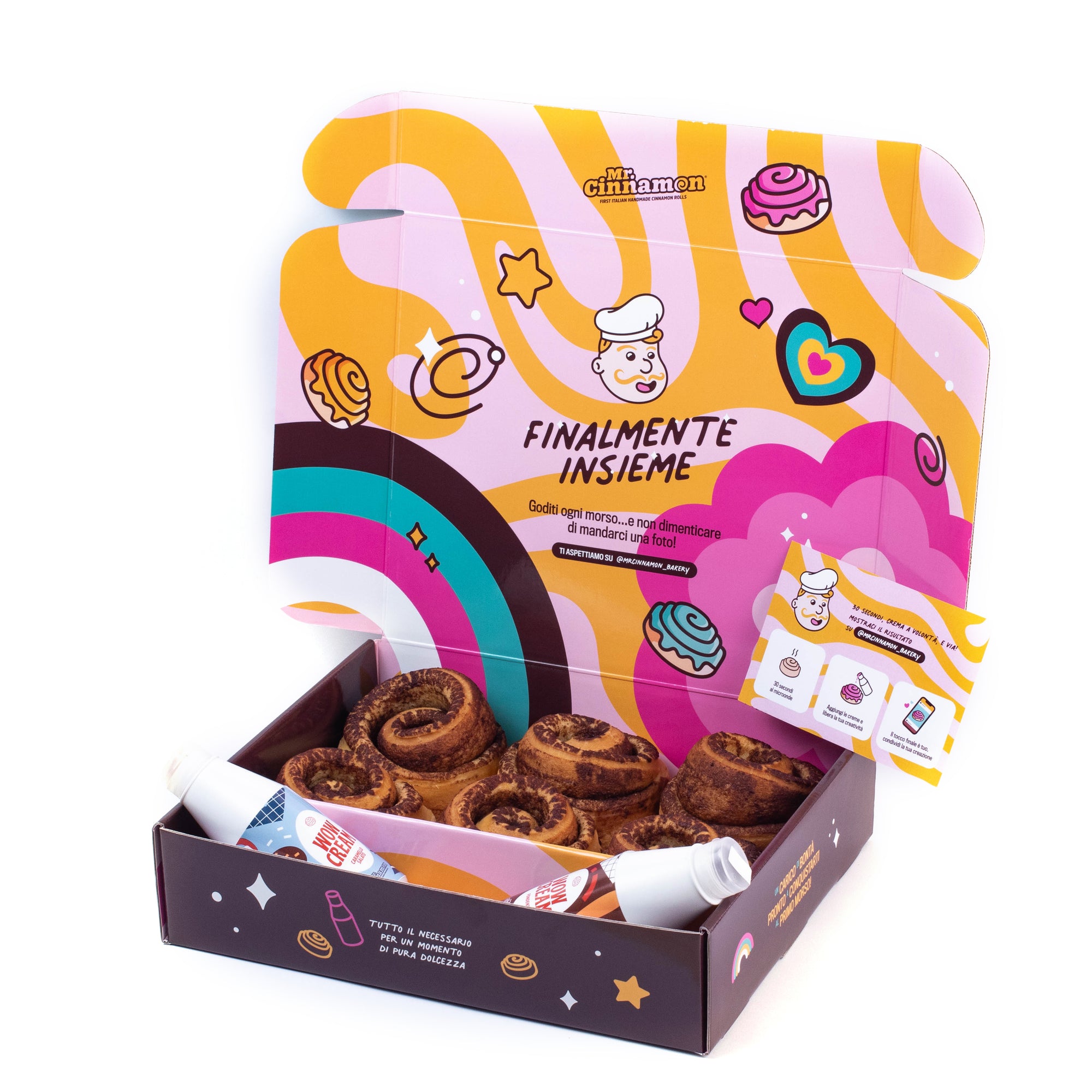Box Cinnamon rolls & creme spalmabili