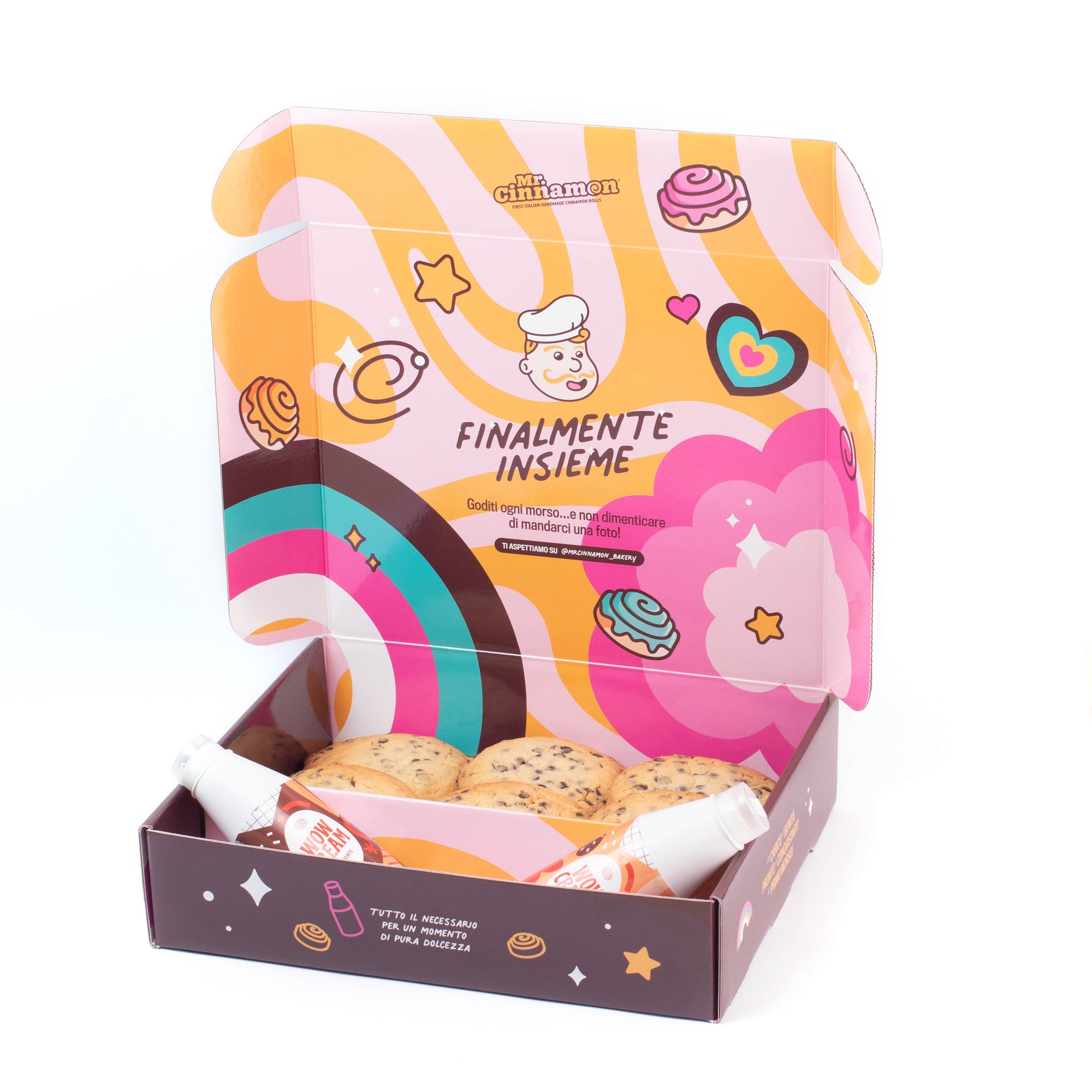 Box Crumbl Cookie & Creme Spalmabili