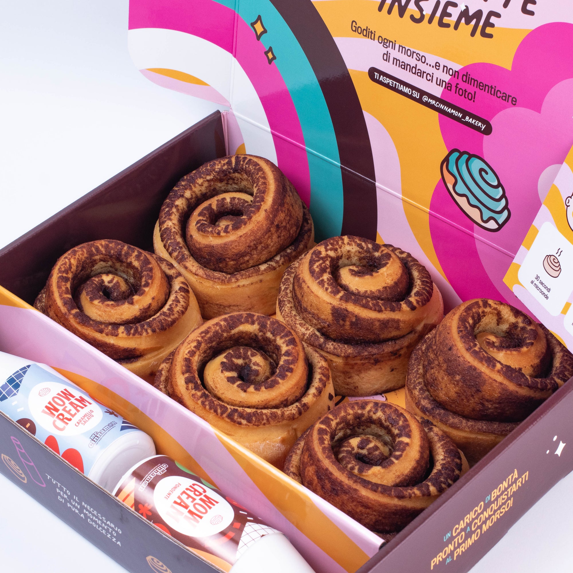 Box Cinnamon rolls & creme spalmabili